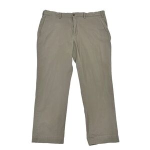 Polo Ralph Lauren Mens‎ Size 40X30 Stretch Straight Fit Chino Pants Tan Pockets